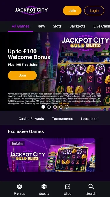 Jackpot City Képernyőkép 2